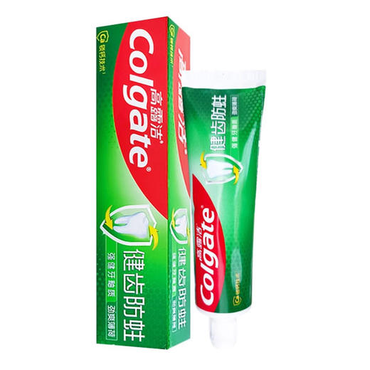 高露洁健齿防蛀劲爽薄荷牙膏-140g（6903388242007） 商品图0