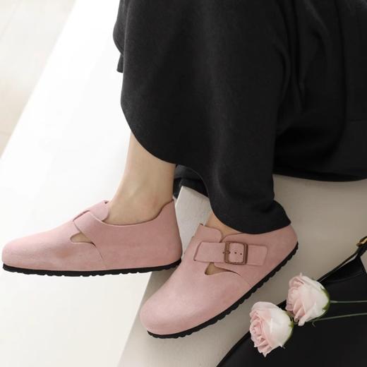 Sacha勃肯鞋|一踩就出门！牛反绒+软木底，舒适好穿，暴走不累 商品图2