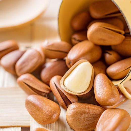 东北松子零食小吃大颗粒特产坚果炒货野生开口手剥东北特产办公室零食 商品图1