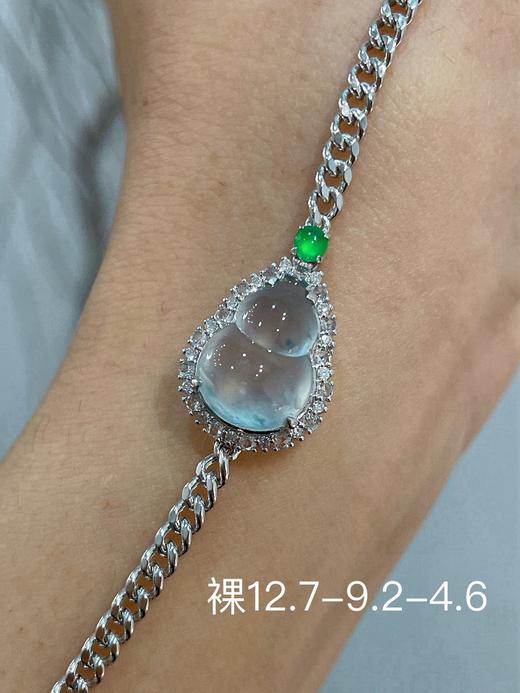 葫芦翡翠手链 商品图0