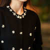 钉珠羊毛开衫｜自带千金风氛围感，轻松拿捏秋日浪漫【3-5天发货，周末顺延】 商品缩略图1