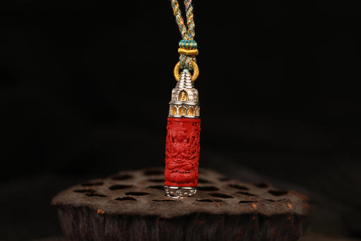 2026启佑朱砂生肖本缘吊坠 商品图2