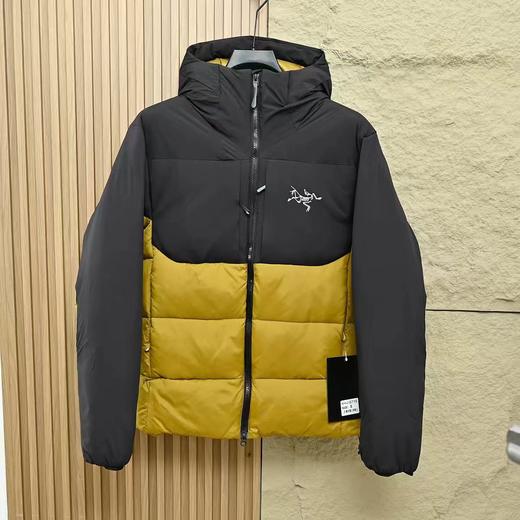 D112046男款连帽羽绒服刺绣LOGO防风防水保暖夹克 商品图5