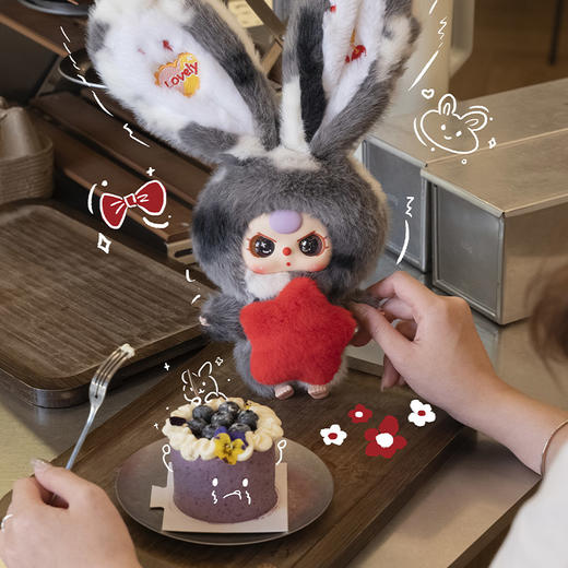 娃三岁莉莉兔小镇3代毛绒盲盒-纪念日百货门店同款168000434 商品图2