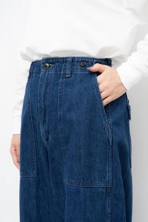 ORDINARY FITS 牛仔蓝阔腿裤休闲裤 商品图5
