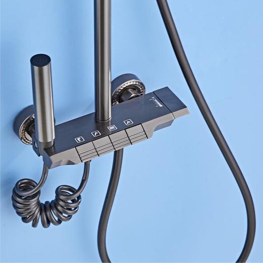 6156罗布泊钢琴花洒-枪灰 商品图2