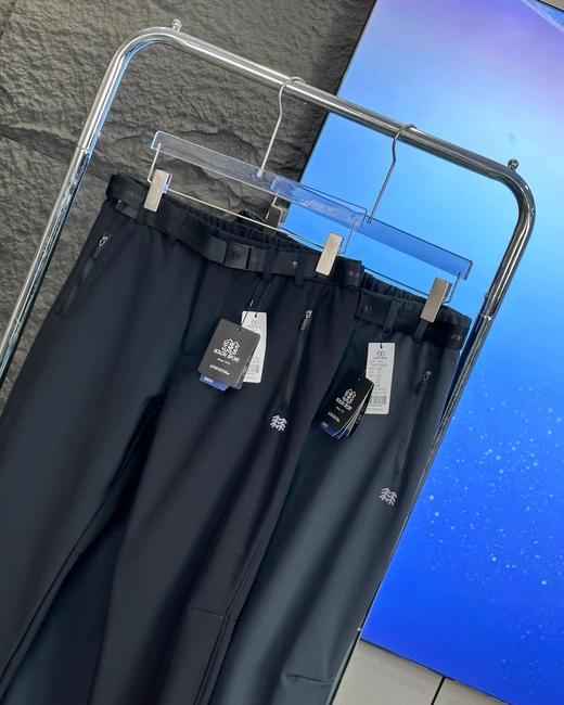 D112019加绒款！2025休长裤男款户外防腰带直筒长裤 商品图2