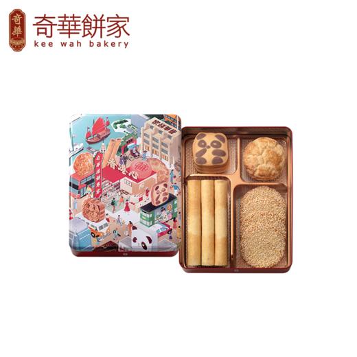 【麦东记香港心精致什锦饼干糕点礼盒】迷你合桃酥/熊猫曲奇饼/鸡蛋卷芝麻饼节日伴手礼 商品图5