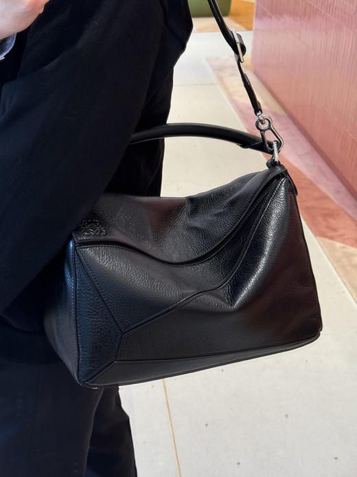 秋冬特惠💰1500 原单罗意威LO℮w℮ 新尺寸 大号柔软鹿皮Puzzle 手袋052446 商品图12