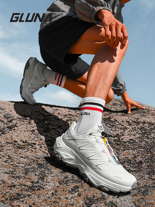GLUNA哥鲁纳麒麟越野跑鞋3.0--峰峦 商品图0
