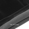 THESOONG‘奢感小黑裤’丝绒保暖中腰黑色休闲裤HWKZ7423 商品缩略图1