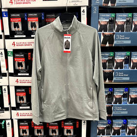 BENCH 男士纯色插肩袖立领拉链休闲舒适长袖夹克外套