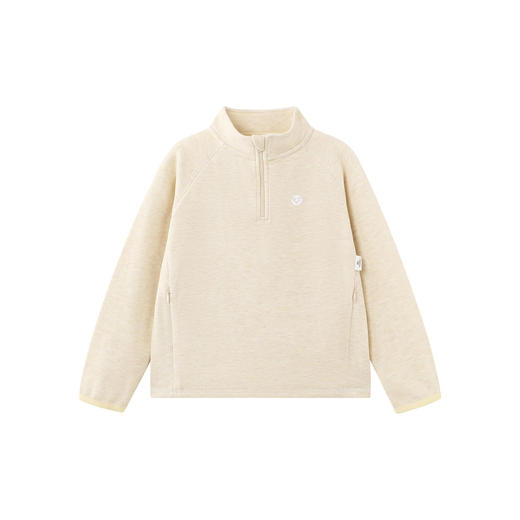 英氏女童休闲长袖T恤上衣2025秋冬新款中大童立领运动打底衫童装 商品图4