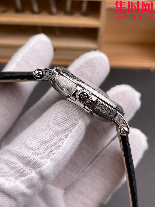 匠”芯“出品 典藏之作——百达翡丽古典5153系列“将官翻盖”男士腕表 表径38mm 儒雅而至~！ 商品图5