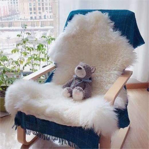 新疆小尾寒羊 羊毛毯 柔软亲肤 羊毛 商品图5