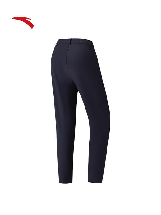 安踏舒乐裤丨加绒梭织运动长裤女冬季保暖通勤休闲裤子162547507N 商品图1