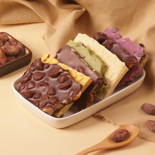 奇脆果果手工巧克力 不含代可可脂
好吃停不下来的巧克力
坚持4️⃣个“0”添加，手工制作‼️好吃没负担✅ 商品图3