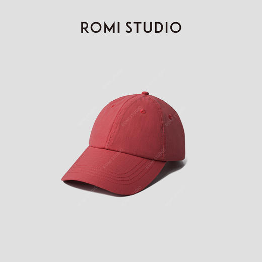 ROMI STUDIO"复古调性"户外遮阳加宽帽檐透气棒球帽 RWCLP35527 商品图0