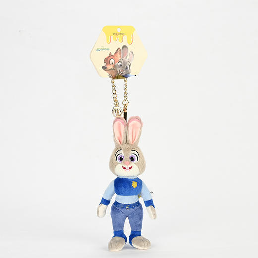 正版疯狂动物城系列可爱朱迪挂件钥匙扣-纪念日百货门店同款168143582 商品图0