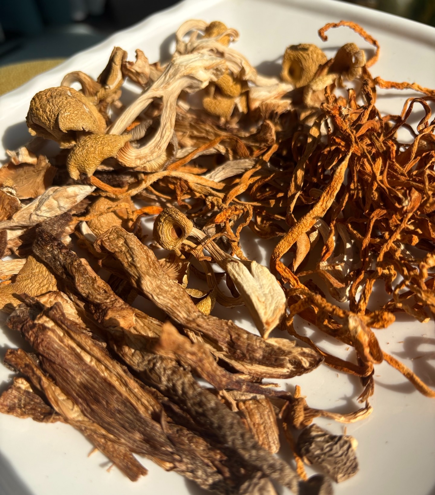 好东西！云南菌菇包30克   含三种菌类 蛹虫草，鹿茸菇，榆黄菇  菌汤包 地方特产干货