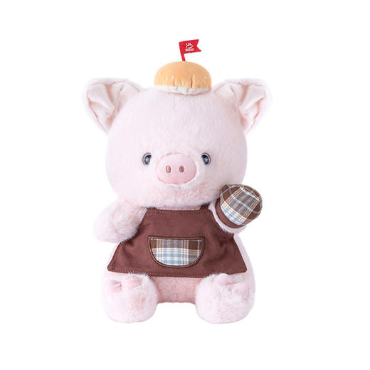 软萌可爱小猪面包师毛绒公仔-纪念日百货门店同款167796670 商品图4
