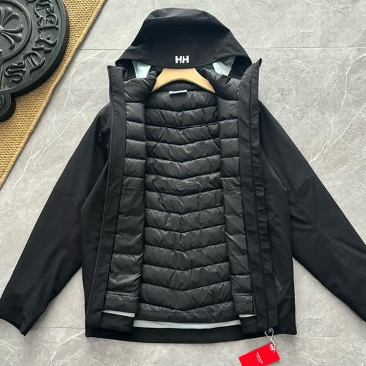 HH家三合一冲锋衣羽绒服 适用环境中高海拔攀登户外攀冰 徒步登山  高效防护 1+1>2户外黄金穿衣法则 商品图2