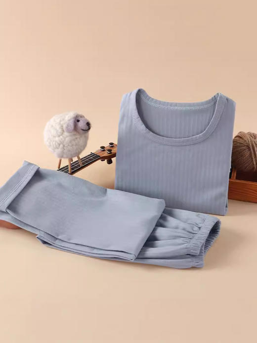 【婴幼儿A类标准❗️活性印染工艺】新款童装家居服无骨中大童睡衣长袖套装春秋款女童空调服男纯棉。ja 商品图3