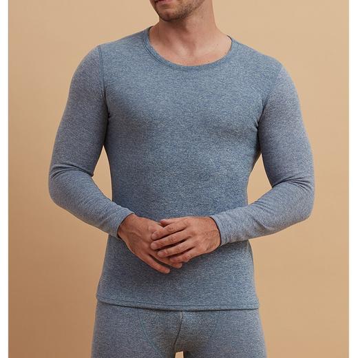 【GZ】无忧购秋冬季男士羊绒德绒修身打底保暖内衣套装加厚磨毛轻薄秋衣秋裤（截单后3-5天发货) 商品图2