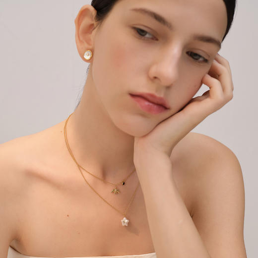 【微信专享款】ARSIS｜纯真年代系列 巴洛克星辰项链 商品图7