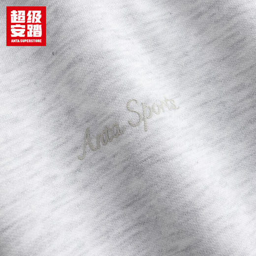 超级安踏加绒连帽卫衣女士秋冬密暖绒防风保暖多色宽松套头衫162548720U 商品图8