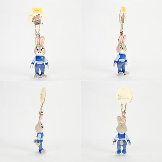 正版疯狂动物城系列可爱朱迪挂件钥匙扣-纪念日百货门店同款168143582 商品图3