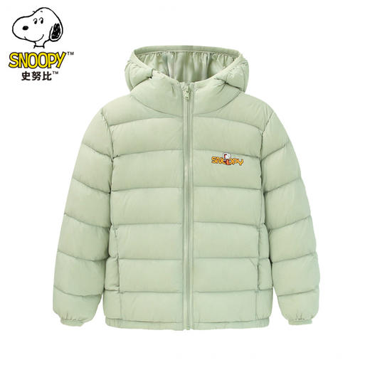 史努比儿童轻薄保暖秋冬羽绒服男女童白鸭绒外套连帽童装羽绒服 商品图7