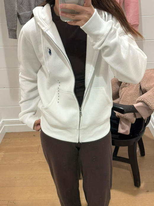 黑五折扣｜RL 拉夫劳伦女士卫衣 今年的粉色太迷人了加绒款💰750 商品图4