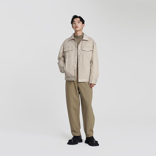 MODE COMMUTER | MC冬季双面斜纹面料衬衫式羽绒服男MCE1D25005D 商品图2