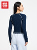 超级安踏机能风长T丨运动长袖T恤女士秋季修身撞色套头衫162548401U 商品缩略图1