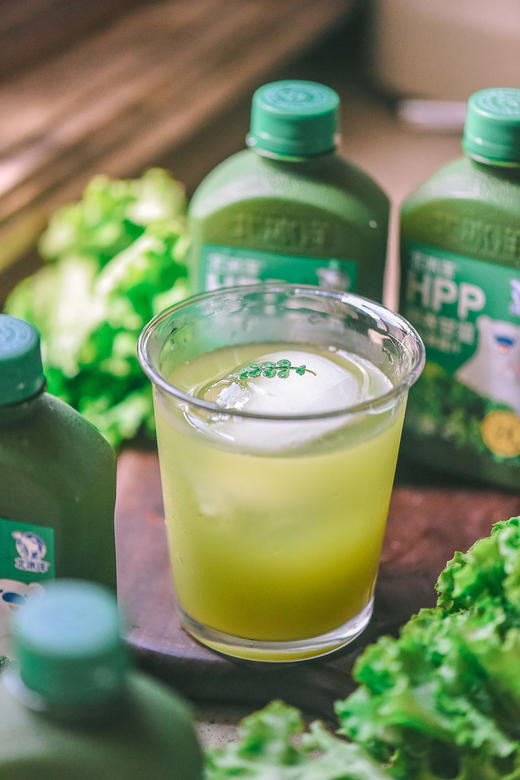 【北冰洋HPP羽衣甘蓝🥬复合果蔬汁】 好喝的健康快乐水  酸甜无添加 配料表干净​  ≥15%羽衣甘蓝+苹果汁+柠檬汁 HPP冷压工艺 商品图2