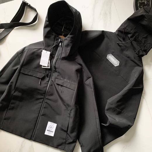 D112008秋冬新品工装风男士水感印花冲锋衣外套 商品图2