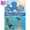 预售 【中商原版】立体书 海洋与大海 Qian Ling Seas & Oceans A Magical Pop-Up Book 英文原版 儿童立体科普绘本 大尺寸立体书 商品缩略图0
