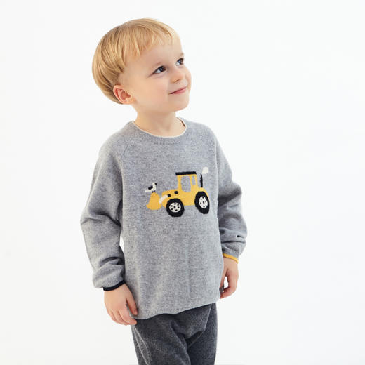 🎁【满赠活动】MOKA莫卡·奇趣萌宠系列-托马斯套头毛衣 商品图3