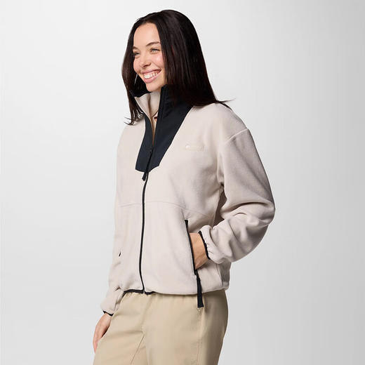 哥伦比亚女式拼色立领抓绒AR0684 商品图2