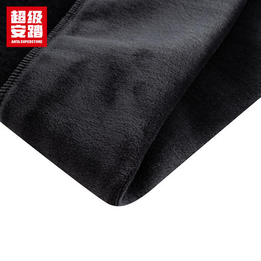 超级安踏加绒翻领卫衣女士秋冬保暖宽松雪尼尔舒适套头衫上衣女162548705U 商品图9
