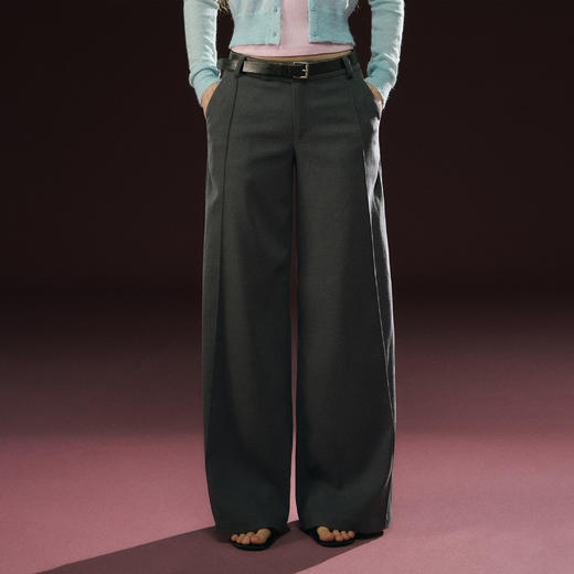 Ariseism 美式复古设计感宽松休闲裤女秋季新款长裤子 商品图0