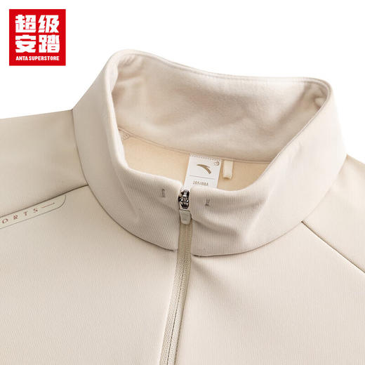 超级安踏加绒运动外套女士秋冬保暖防风弹力立领夹克外套上衣162547703U 商品图4