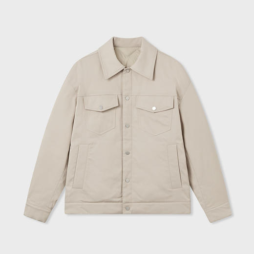 MODE COMMUTER | MC冬季双面斜纹面料衬衫式羽绒服男MCE1D25005D 商品图4