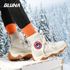 GLUNA哥鲁纳冬季高帮防水雪地靴加绒保暖防滑防寒户外休闲徒步中筒加厚89893 商品缩略图1