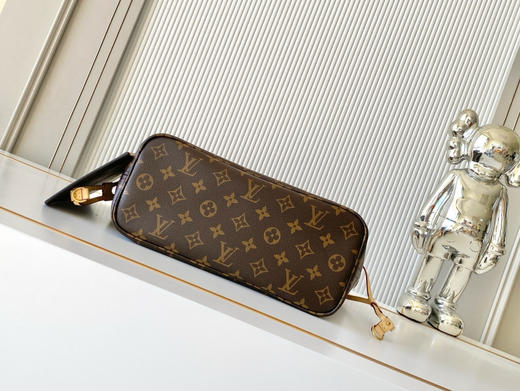 秋冬特惠💰1190 渠道级LV【全钢五金 MB163c01变码芯片】te级 全套包装 M41000老花杏内里 NEVERFULL 小号手袋 Neverfull 小号手提包 商品图3