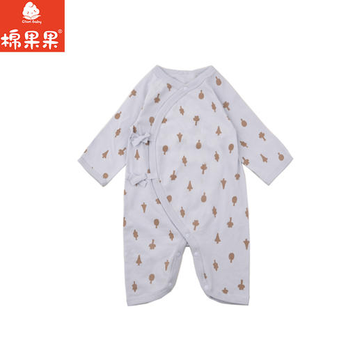 棉果果春季新品男宝卡通可爱5A抗菌纯棉爬衣蝴蝶连体衣M111726226013 商品图1