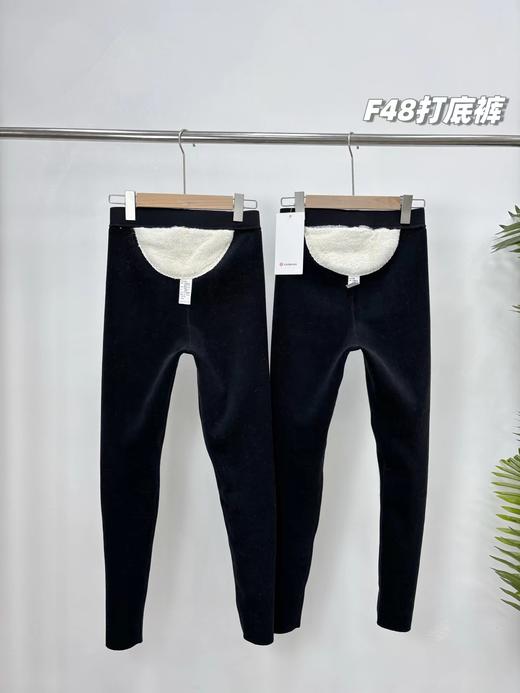 D112022一条过冬，2025新款兔绒贴片+加绒加厚女士保暖裤 商品图12