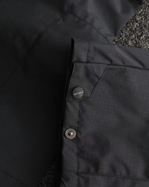 D112026秋冬运动户外登山轻量防风防水半拉链硬壳压胶冲锋裤 商品图10