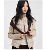 【多妈团购 珍珠绒羊毛棉服空气小外套9782】填充2%绵羊毛，内里空气绒,蓬松不压身，针织袖身，年轻感拉满，年轻又时尚-连横 商品缩略图7